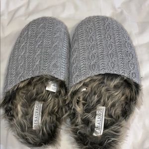 Fuzzy slippers